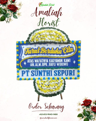 Papan Bunga Duka di Losari