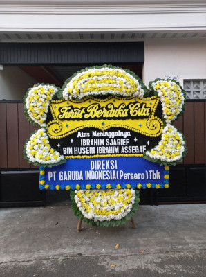 Papan Bunga Duka di Losari