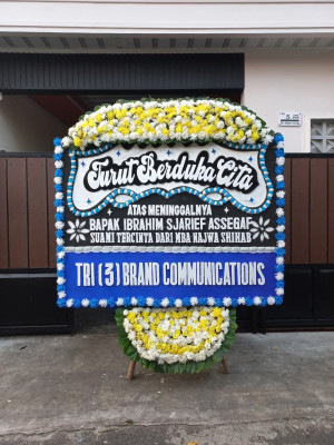 Papan Bunga Duka di Losari